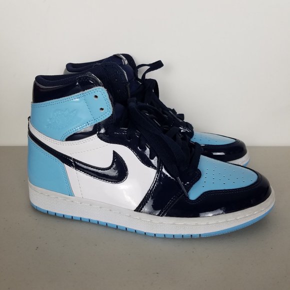 Nike Air Jordan Retro High OG Blue Chill UNC Patent